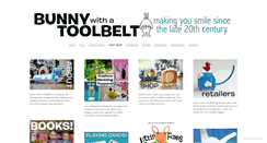 Desktop Screenshot of bunnywithatoolbelt.com